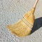 Broom for cleaning the floor. Concept - cleaning, maintenance of