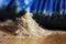 Broom, Dust & Fur Ball on Parquet Floor