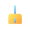 Broom pixel perfect flat gradient color ui icon