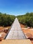 Broome Western Australia old Short Street jetty and mangroves