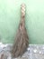 Broomstick made of Coconut tree sticks which are natural and will be used to clean the dust from indian residents or house