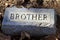 Brother Granite Gravestone Marker