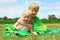 Brothers Hugging in Beach Towel