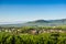 Brouilly hill, Cercie and Morgon village, Beaujolais, France
