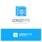 Brower, Internet, Web, Globe Blue Logo vector
