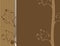 Brown abstract earthy design 1