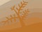 Brown abstract vector background tree desert