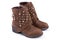 Brown ankle boots