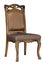 Brown antique chair retro style louis