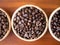 brown arabica coffee bean roast 3 level medium to dark different taste seed caffeine espresso drink food cafe beverage Chiang Rai