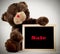 Brown Bear Chalkboard