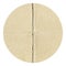 Brown and beige cardboard detail, round cardboard paper texture as background