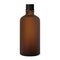 Brown Bottle. Glass Medicine Vial. 3d Isolated Oil