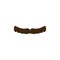 Brown boxcar mustache type flat style, vector illustration