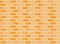 Brown brick wall background ,Vector illustration