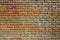 Brown brick wall texture background