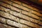 Brown brick wall , Texture of a brick, loft interior, interior,