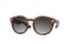 Brown camouflage print sunglasses with black gradient lens