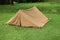 Brown Canvas Tent.