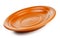 Brown ceramic saucer