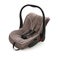 Brown child safety seat