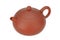 Brown Chinese Traditional Clay Teapot. 3d Rendering