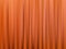 Brown closed theater curtain. Abstract vector background