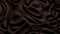 Brown cloth silky fabric waves background texture