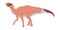 brown color dinosaur prehistoric extinct dangerous wild nature carnivore predator and strong power monster giant