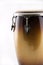 Brown Conga Drum White Bk