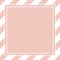 Brown cream pastel color template banner frame square for cosmetics background, graphic frame brown pastel for advertising