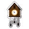 brown cuckoo clock icon image