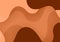 Brown curved shaped background design for wallpaper