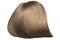 Brown, dense and straight hairpiece