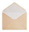 Brown Envelope, clipping path.