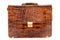 Brown expensive briefcase