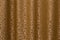 Brown fabric curtain