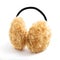 Brown Fuzzy Earmuffs