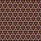 Brown geometric pattern design.