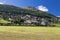 Brown grassy fields with clear blue skies