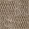 Brown and gray patchwork checkered realistic knitted seamless pattern