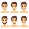 Brown Haired Man Beard Styles