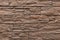 Brown Hard Rough Stone Tile Wall Texture Background