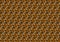 Brown hearts pattern background design