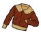 Brown Jacket Cartoon