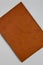 Brown leather coated spiral agenda