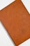 Brown leather coated spiral agenda