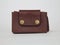 Brown Leather Coin Purse for man and woman