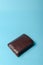 brown leather wallet