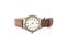 Brown leather watch